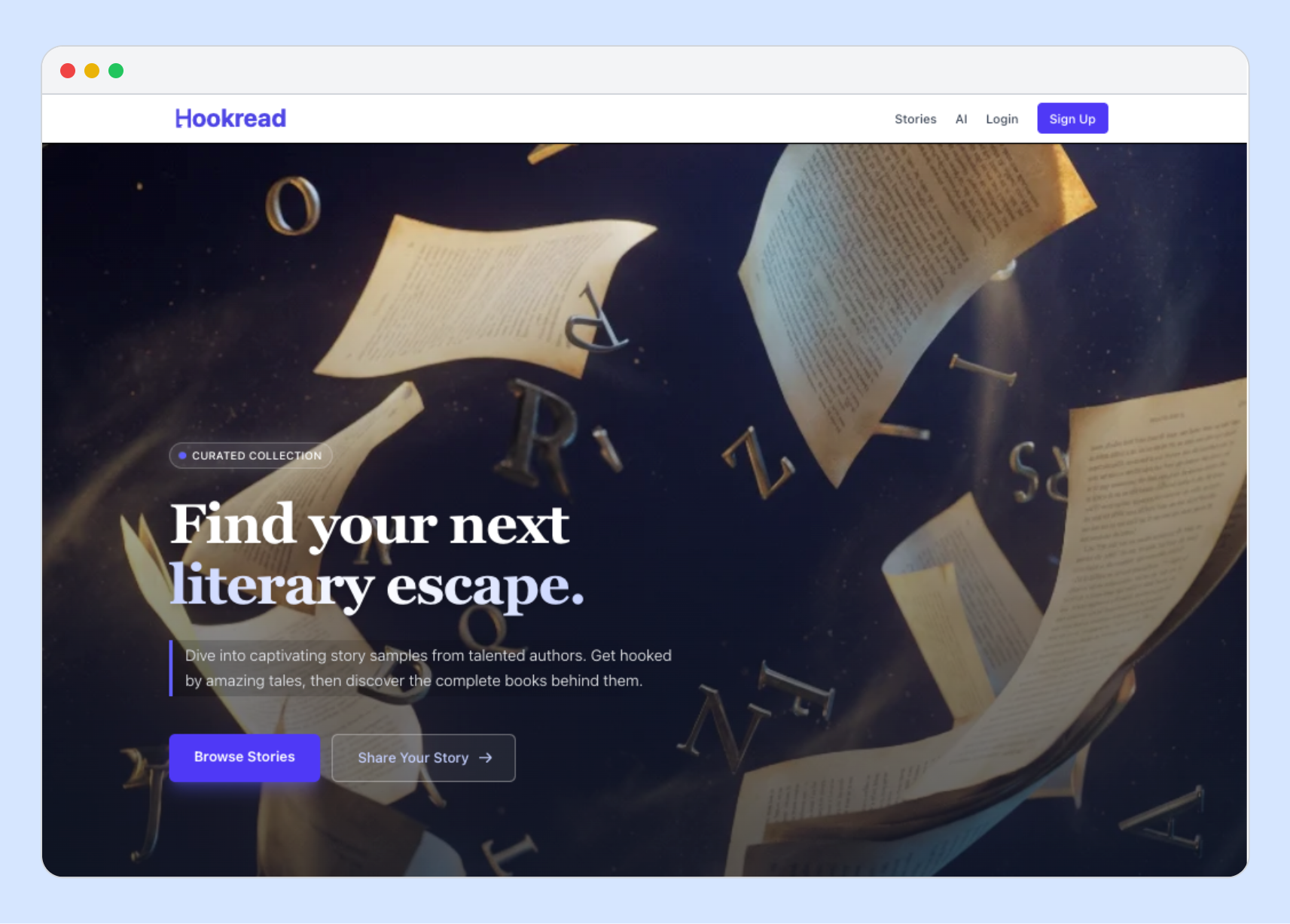 HookRead.com — Book Discovery